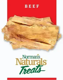 Norman's Naturals™ Treats Beef Backstrap 300g